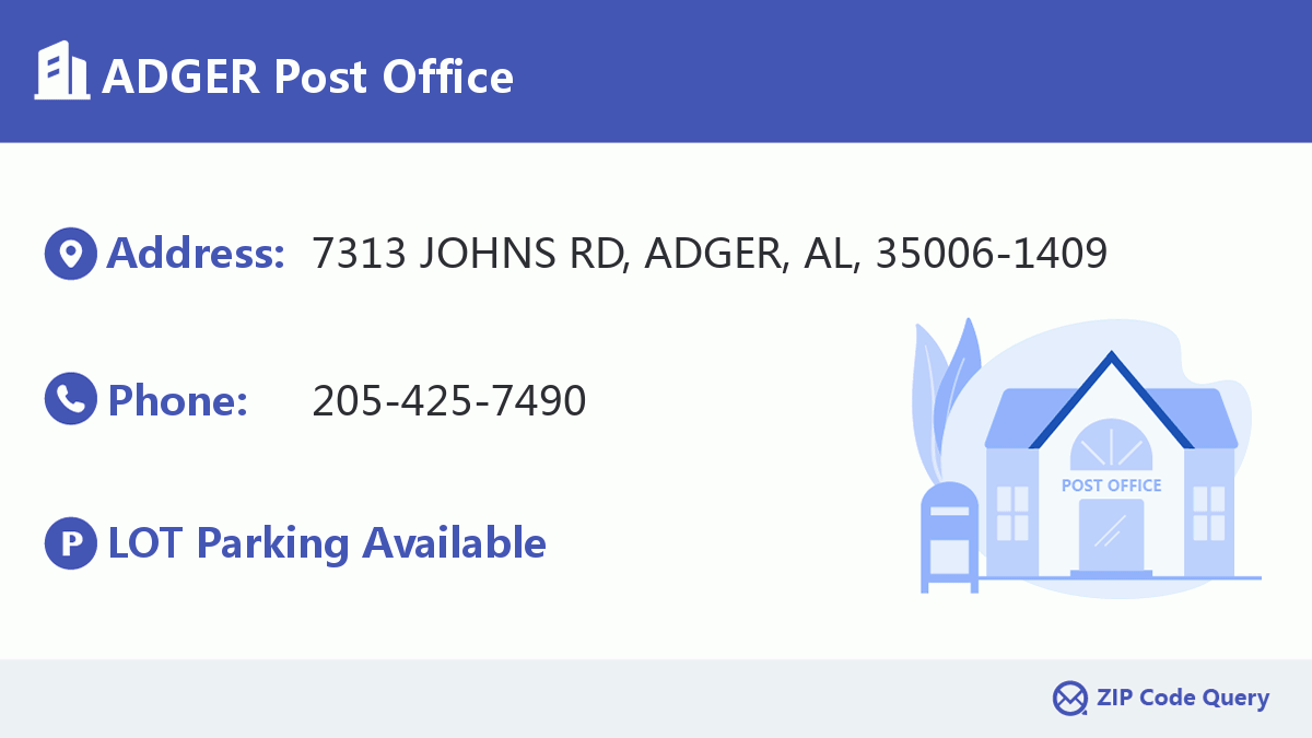 Post Office:ADGER