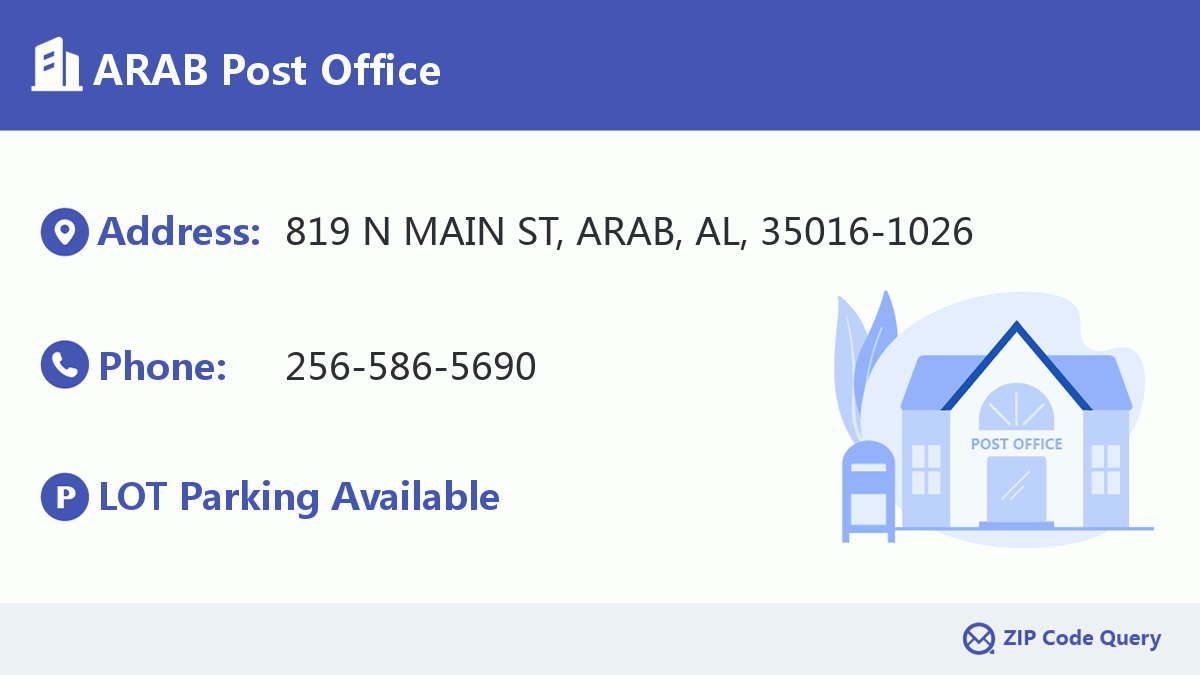 Post Office:ARAB
