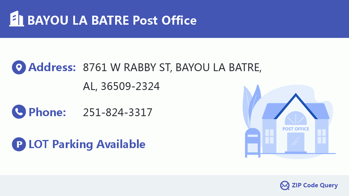 Post Office:BAYOU LA BATRE