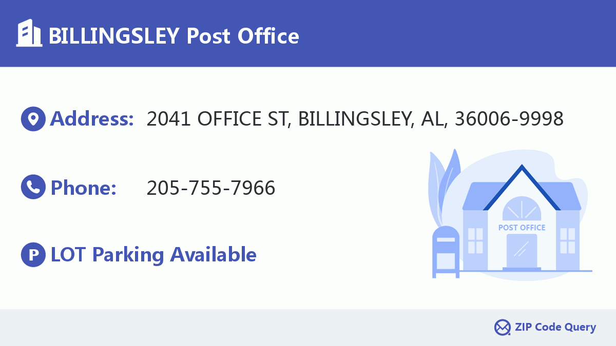 Post Office:BILLINGSLEY