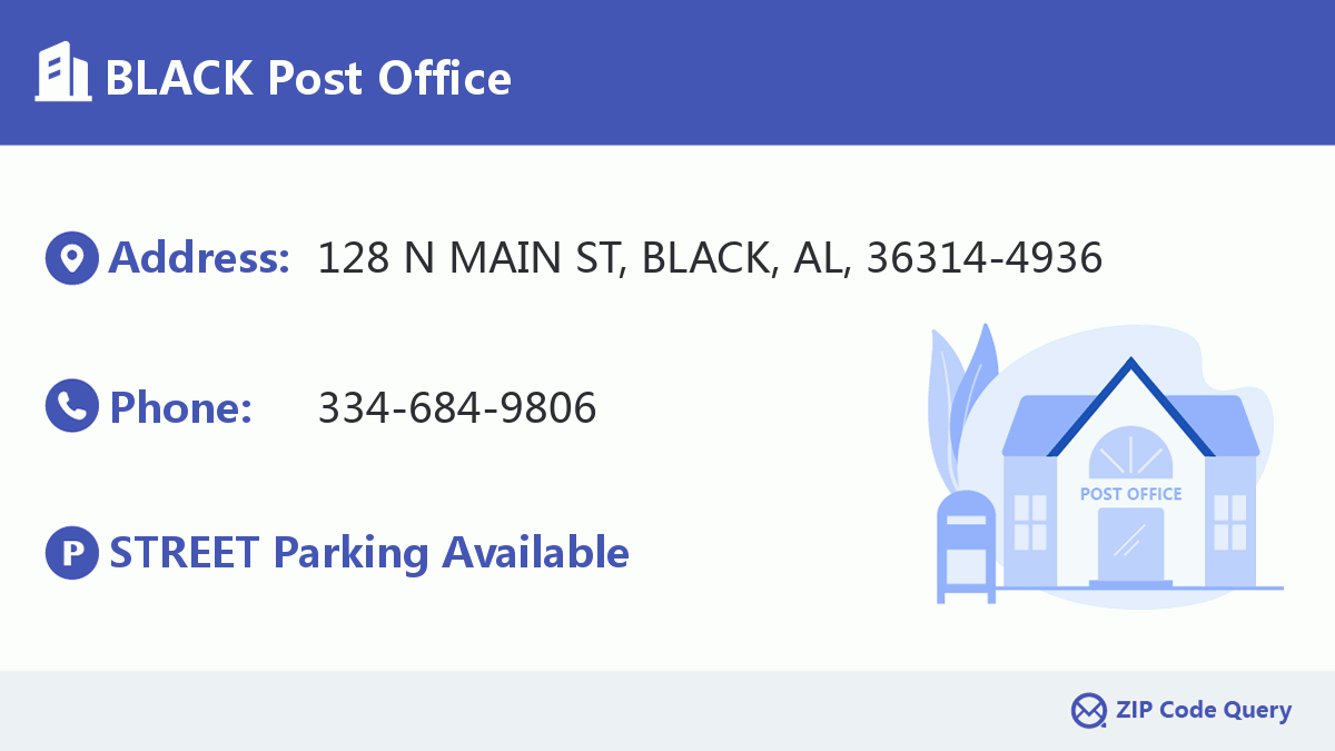Post Office:BLACK