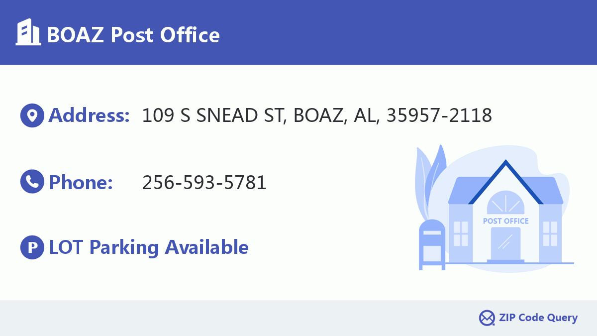 Post Office:BOAZ