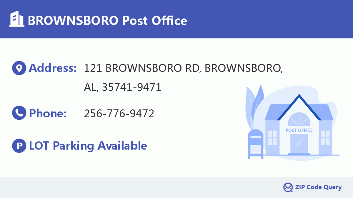 Post Office:BROWNSBORO