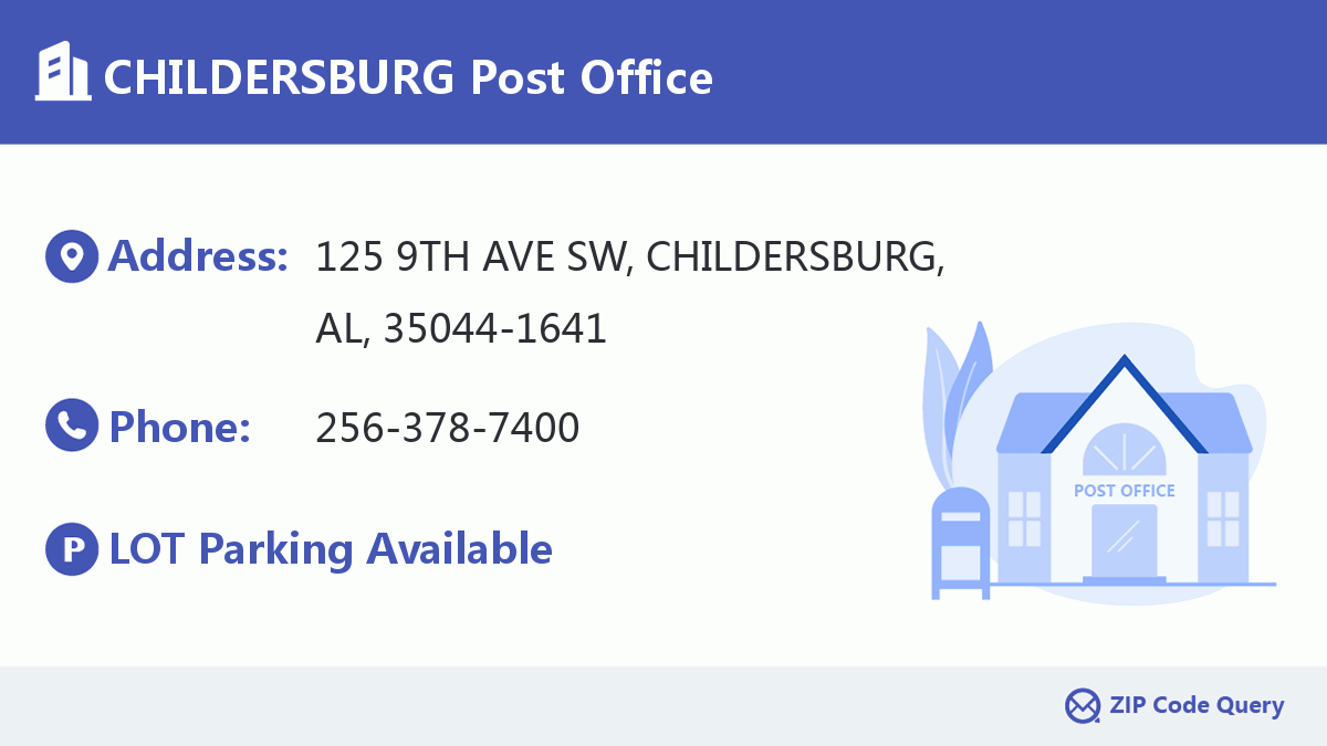 Post Office:CHILDERSBURG