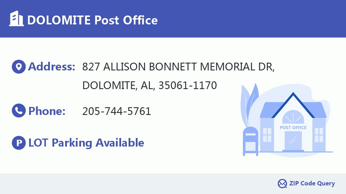 Post Office:DOLOMITE