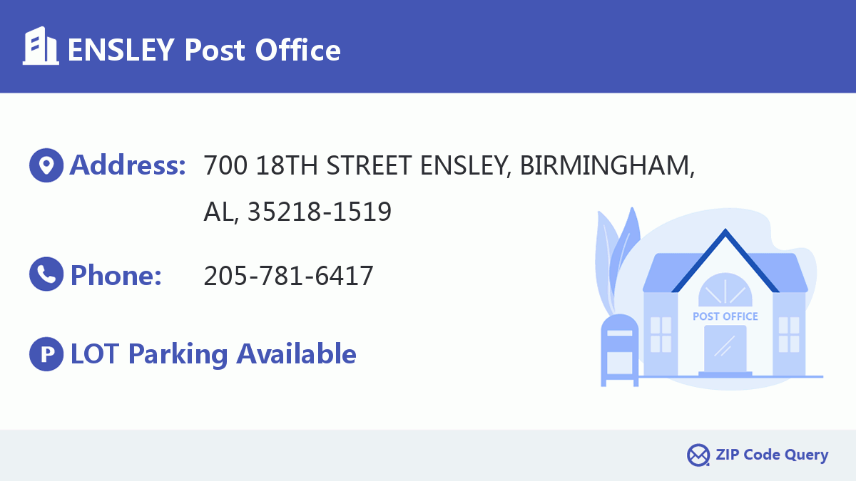Post Office:ENSLEY