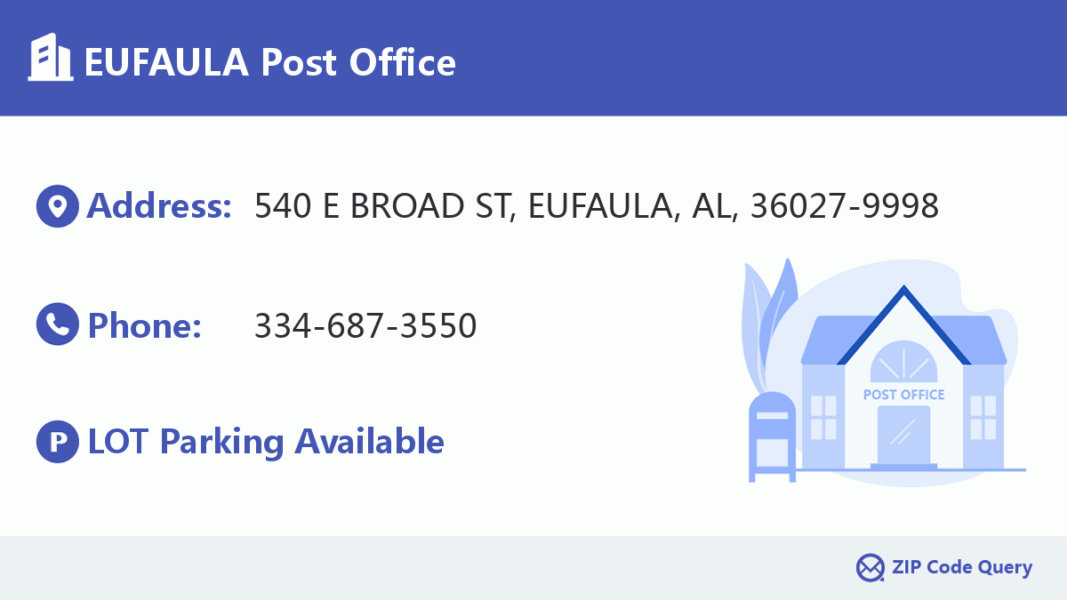 Post Office:EUFAULA