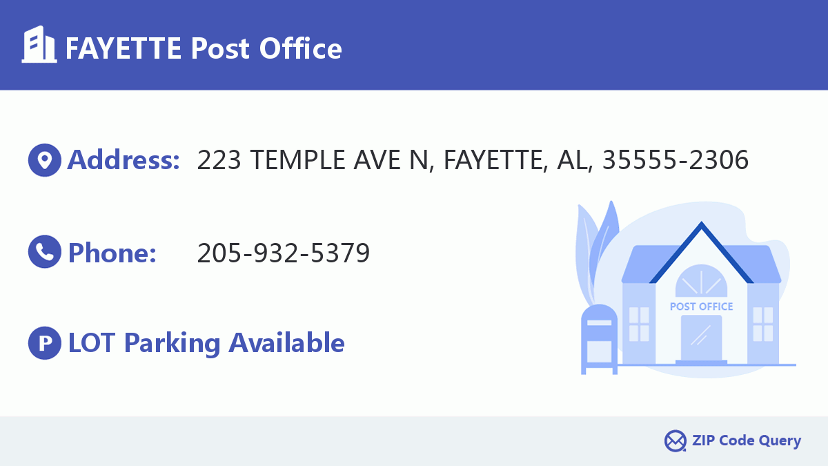 Post Office:FAYETTE