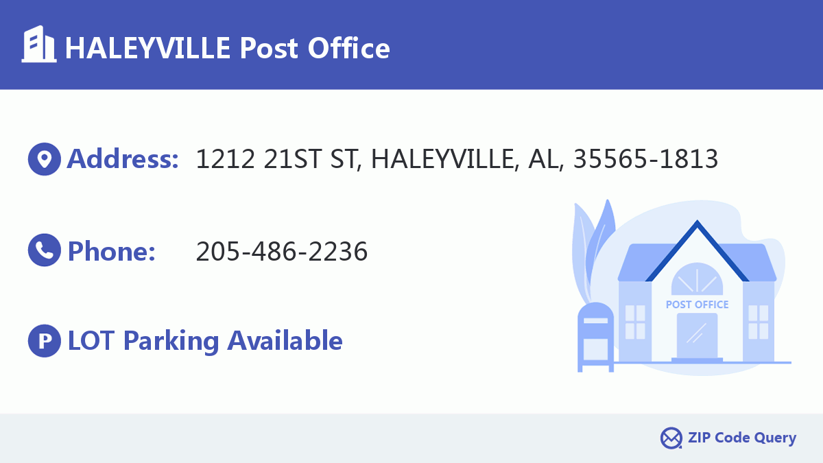 Post Office:HALEYVILLE