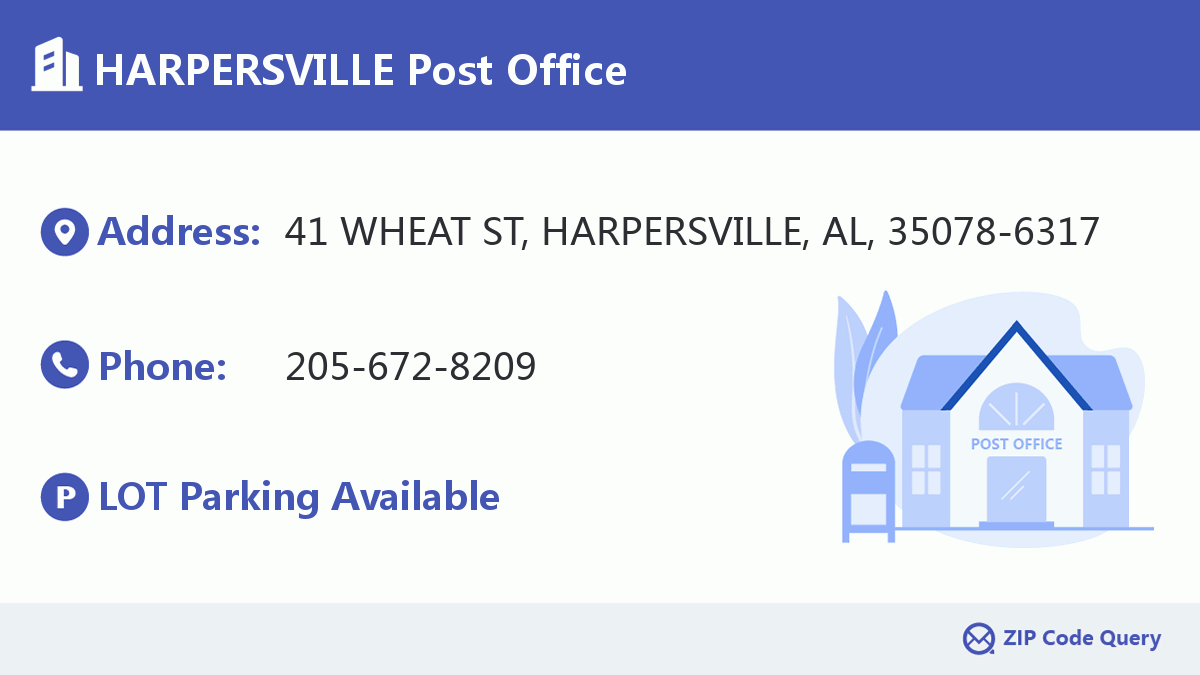Post Office:HARPERSVILLE