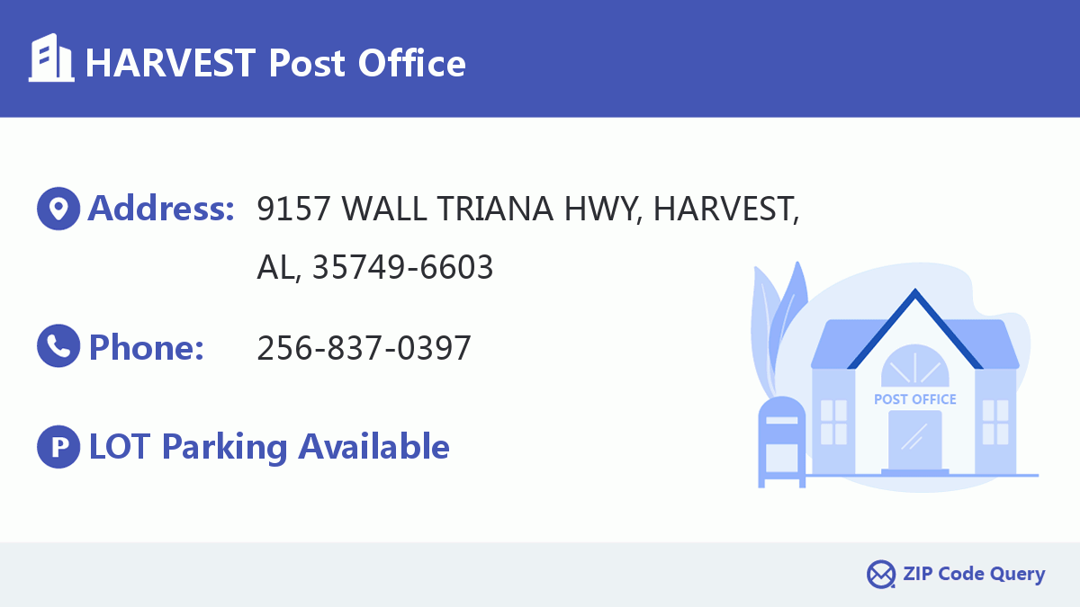 Post Office:HARVEST