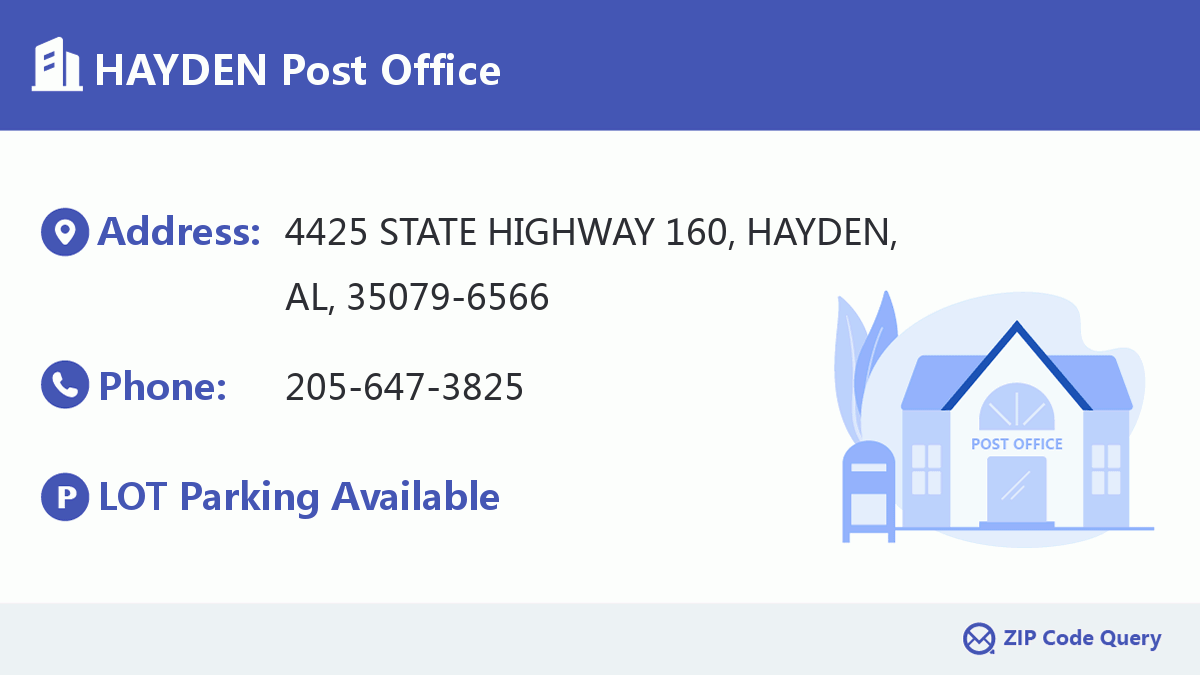 Post Office:HAYDEN