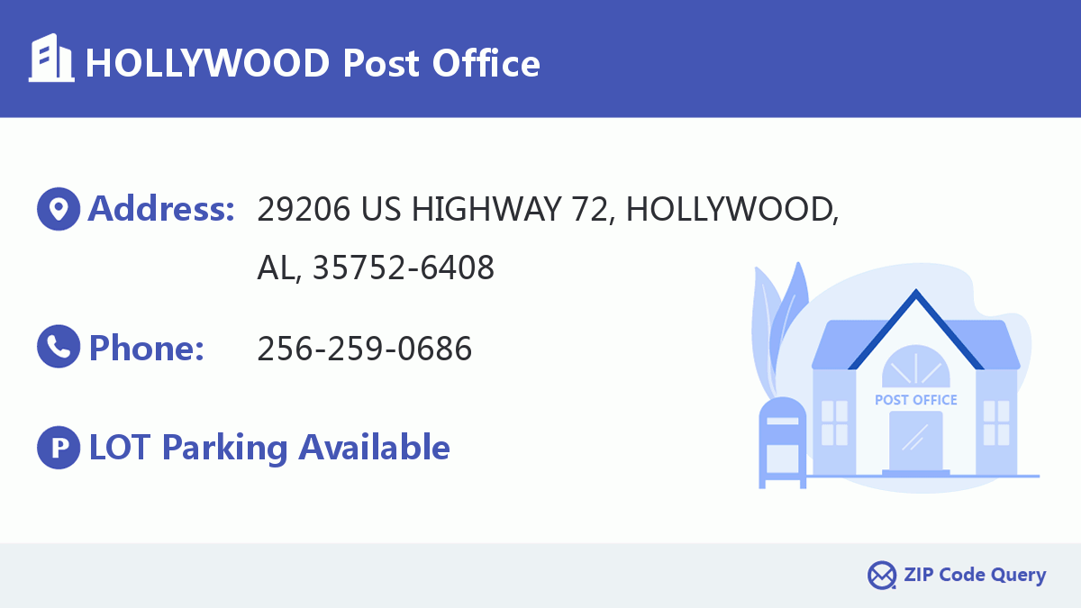 Post Office:HOLLYWOOD