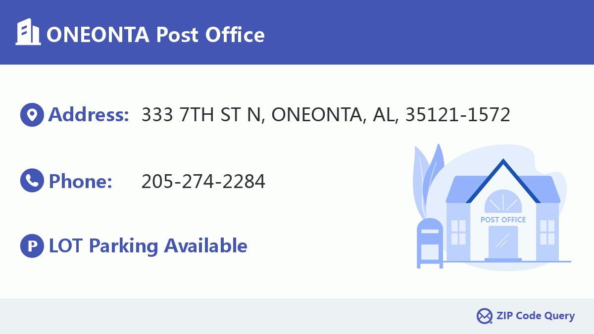Post Office:ONEONTA