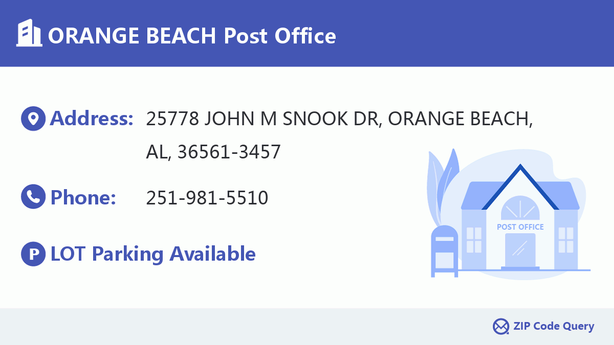 Post Office:ORANGE BEACH