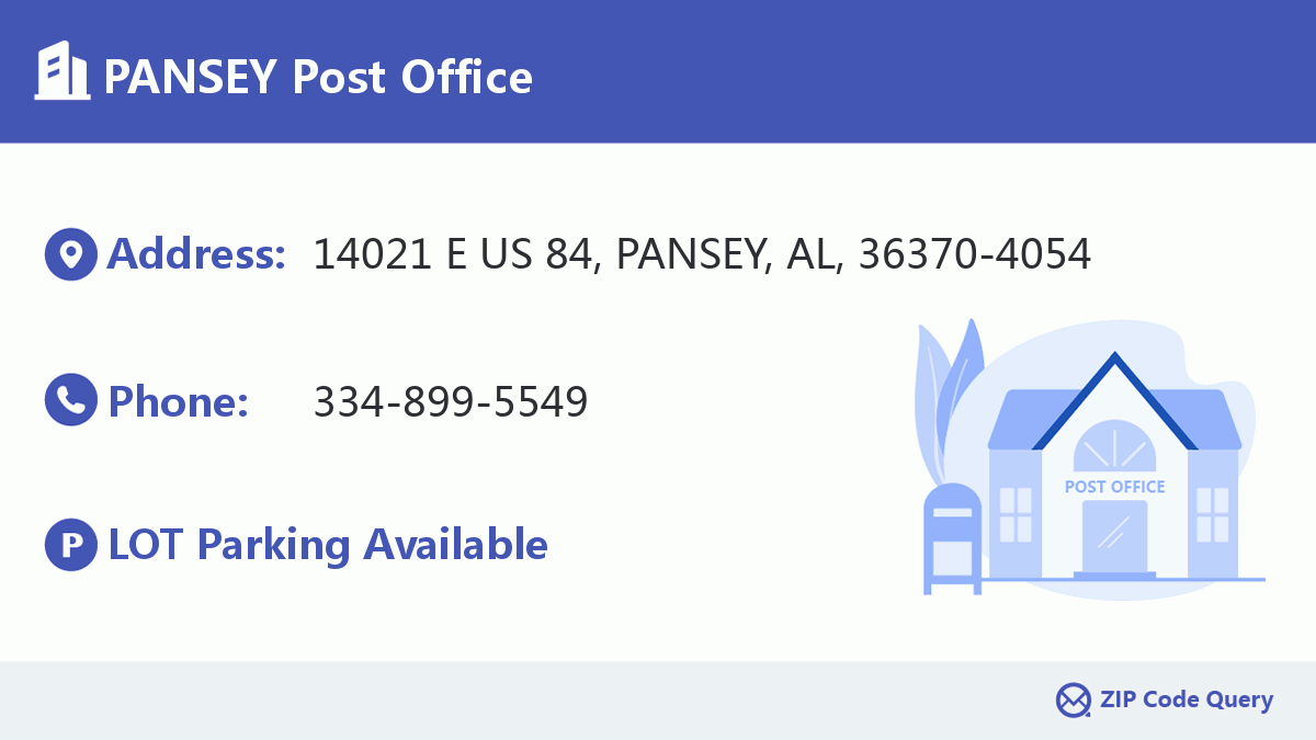 Post Office:PANSEY