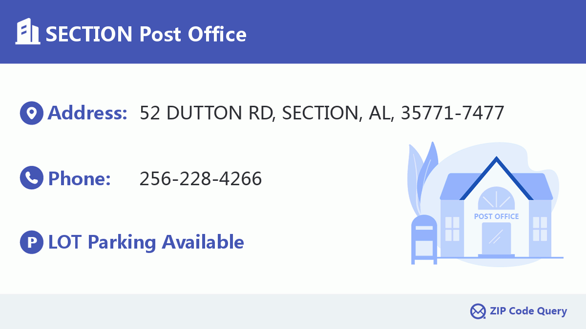 Post Office:SECTION