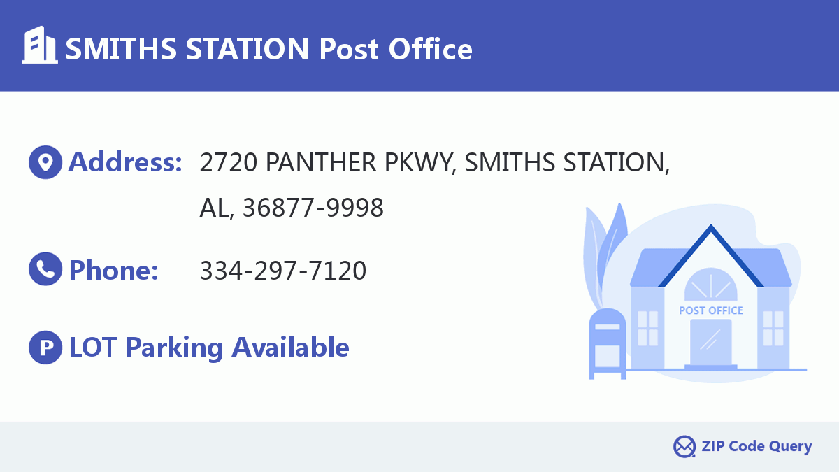 Post Office:SMITHS STATION