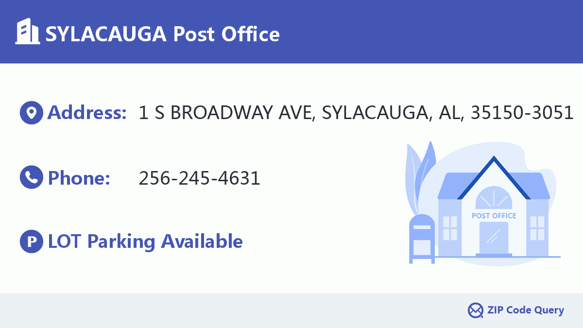 Post Office:SYLACAUGA