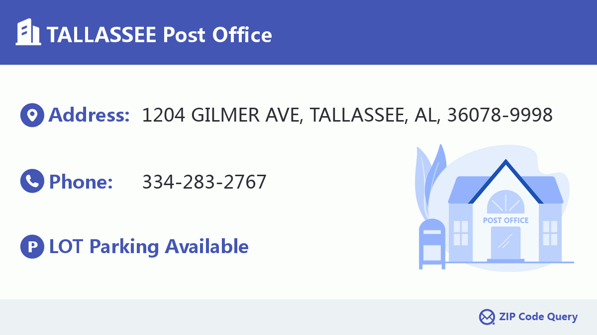 Post Office:TALLASSEE