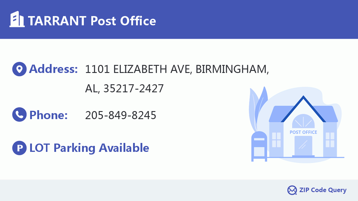 Post Office:TARRANT