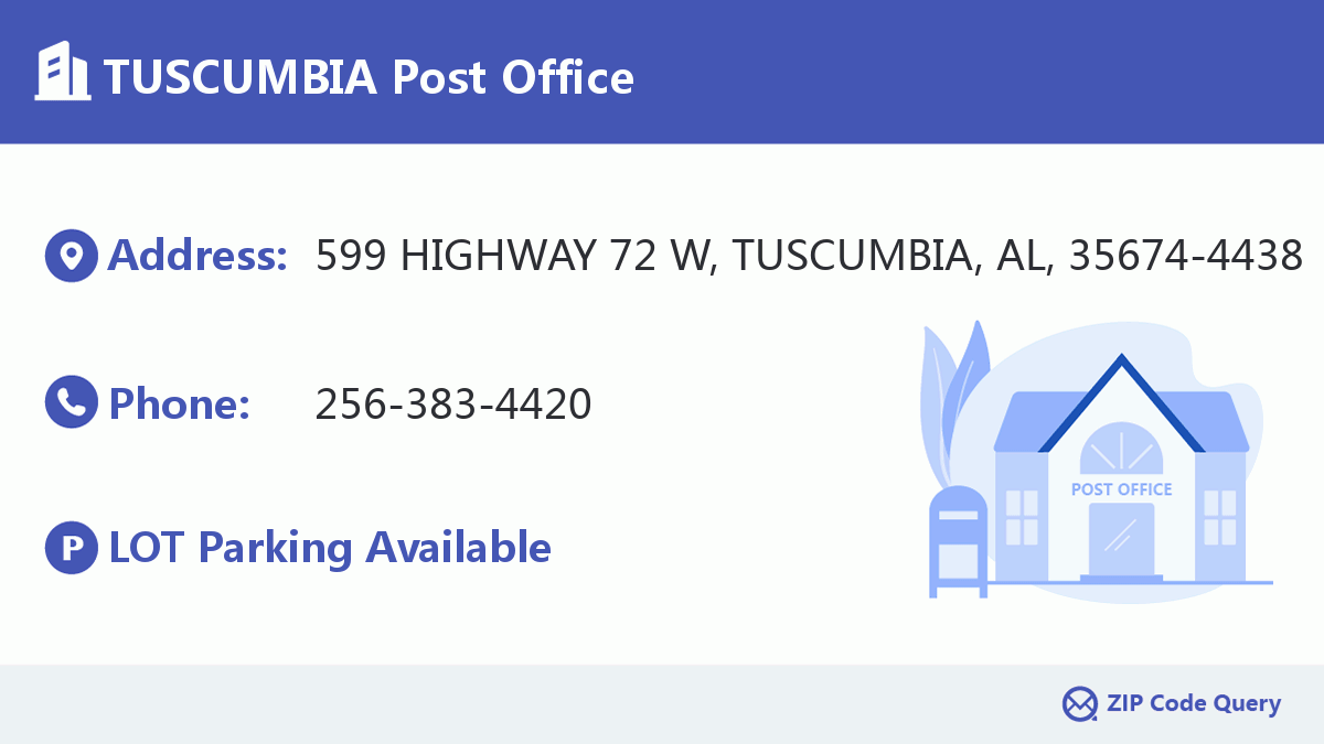 Post Office:TUSCUMBIA