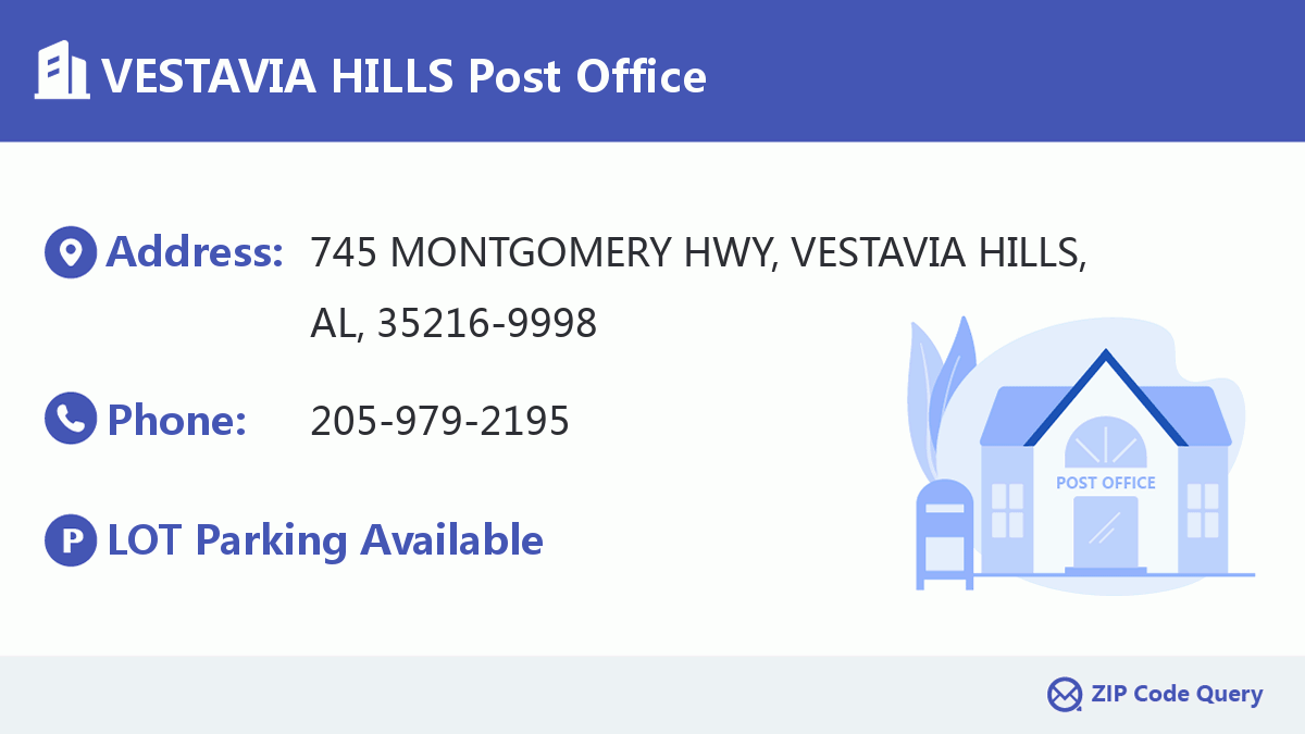Post Office:VESTAVIA HILLS